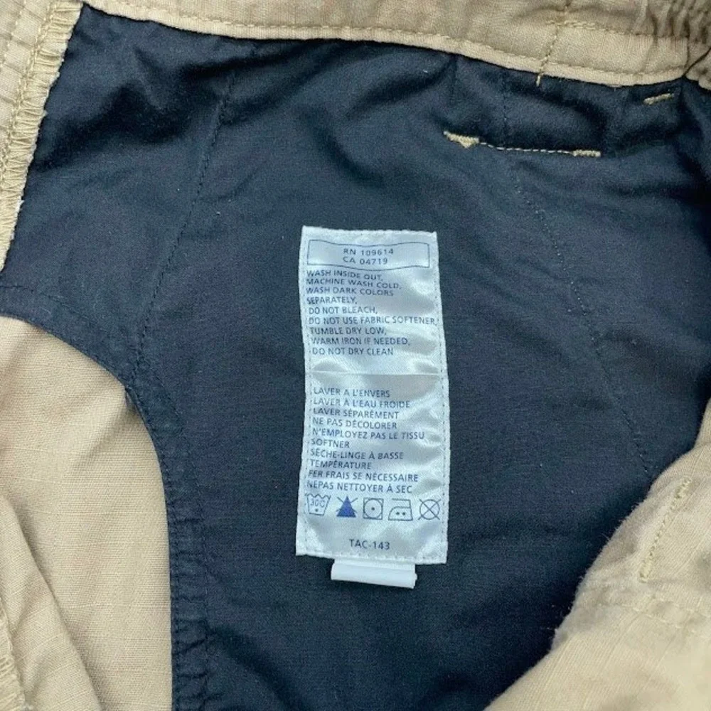 5.11 Tactical‎ Series Cargo Pants Mens 34x30 Fits 32x28Tan Ripstop Work Utility